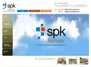 Showcase: SPK Homes - Corporate Web Site - Property Development in Malaysia