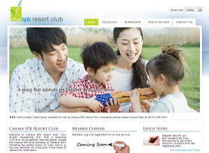 Showcase: Cahaya SPK Resort Club - Club Web Site - Exclusive and Chic Recreational Club in Malaysia