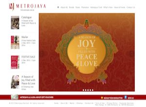 Showcase: Metrojaya - Corporate Web Site - Chain Department Stores Malaysia Shopping Center