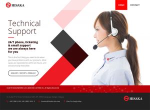 Showcase: Hisaka Technical Support